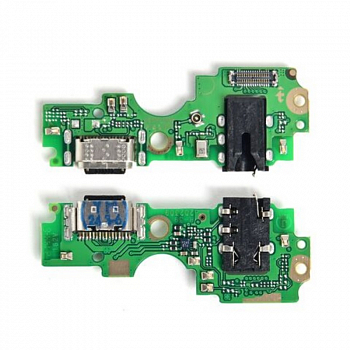 Разъем зарядки для телефона Tecno Pova 4 (LG7n) с разъемом гарнитуры и микрофоном